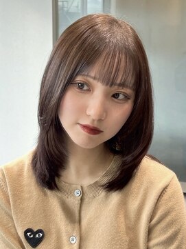 ビビバイベル(BiVi by BHEL) 四日市レイヤーカットハッシュカットブリーチなしダブルカラー