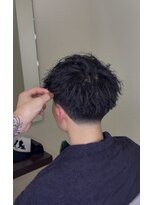 タイドヘア 茨木店(TIDE HAIR) テーパーフェード×スパイキーショート
