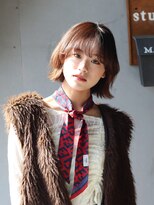 アンジュ 篠ノ井店(ange) 大人ツヤ感ナチュラルボブ