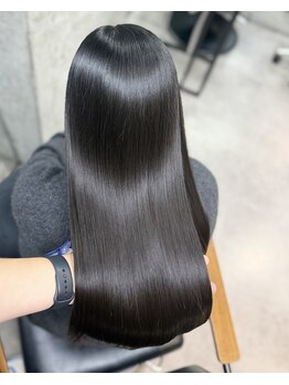 ルート 南堀江(route)の写真/もう失敗したくない方へ、ふんわり軽く自然に仕上がり|縮毛矯正/ストレート/髪質改善/心斎橋/堀江