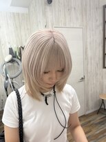 ヘアスタジオワン 藤沢店(HAIR STUDIO ONE)&nbsp;ホワイトピンクベージュ