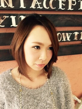 ヘアースタジオ グロース(HAIR STUDIO growth) 柔らかフォルムが印象的　美人を狙うシンプルヘア