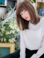 カバーヘア ブリス 北浦和(COVER HAIR bliss) *bliss北浦和*小顔x斜めバングのウルツヤストレートd!