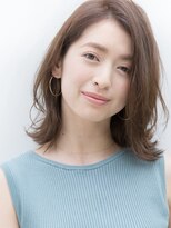 NORA★ERI大人女子小顔クラシカルワンカールデジタルパーマロブ