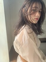 ミンクス 青山店(MINX)&nbsp;[MINX松下] ベージュカラー柔らかミディ