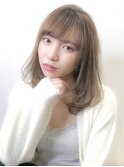 大人可愛いミディアムレイヤー Lino by U-REALM 相川