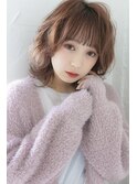 愛されピンクウルフレイヤーボブ