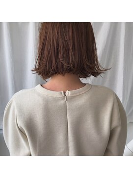 メアリー バイ メリー(marry by merry) 【立町メアリーバイメリー】☆外ハネボブ×オレンジベージュ☆