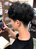 ルー(loup)&nbsp;メンズパーマ/パーマ/メンズ/ニュアンスパーマ/福岡/天神/大名