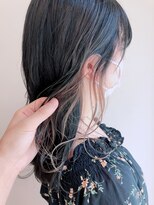 デイリリーバイアメリア 川西店(daylily by Ameria) ミディ×イヤリングカラー→白井　涼貴