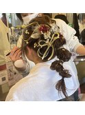 成人式ヘアー