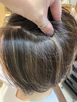 ハレヘアー ホーム(Hale hair home) 白髪ぼかし×ハイライト / 髪質改善カラー