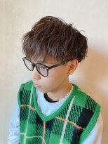 スイッチ 本店(SWITCH) 【渥美】無造作束感 × グレージュ
