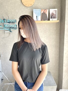 ムード カナザワ(mood kanazawa) ハイライトバレイヤージュ