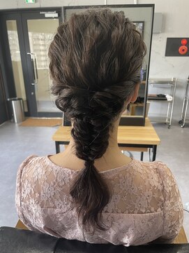 ウェイビー 桜木町店(WAVY) 【WAVY】フィッシュボーン編みおろし