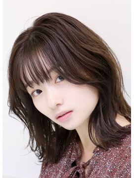 フーガ 新越谷蒲生店(fuuga) 韓国風小顔バングインナーカラー縮毛矯正キッズカットショート