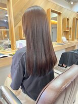 ヘア プロデュース キュオン(hair produce CUEON.) ストレートロング/美髪/艶髪