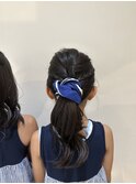 キッズカット×アレンジ