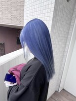 ユウル 横浜(juhl.)&nbsp;ブルーカラー/ネイビーカラー/ケアブリーチ/ダブルカラー/横浜駅