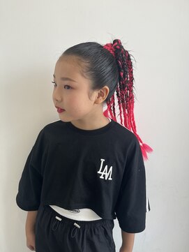 アンジュール お子様アップ