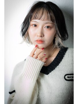 カバーヘアアンドスパ ブリス 浦和(COVER HAIR&SPA bliss) フェイスフレーミングフレンチカジュアル小顔ボブx浦和10代20代