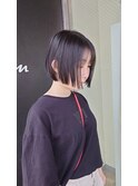 大人可愛い小顔前下がりボブ×ナチュラルボブ×ミニボブ20代30代