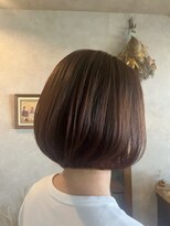 イロバイルポポル(iro...by rupopolu)&nbsp;エノグで秋カラー大人ボブ