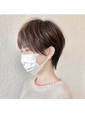 マッシュショート/ハイライトカラー/20代/30代/40代