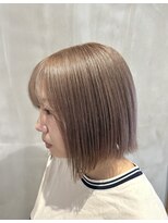 ベルベットヘア 千早店(Velvet hair)&nbsp;pink beige 【Shion】