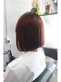 クロ(Chro) ブリーチなしで作る透明感カラーBobに合わせると抜群に可愛い!