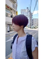 アニュー ヘア アンド ケア(a New hair&care)&nbsp;20代30代40代小顔ハンサムショート 秋カラー
