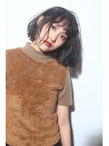 ラヴェ(LAWE.)&nbsp;寝ぐせ風ショートボブ とろみ ギブソンタックモードワンカール