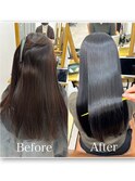 髪質改善カラーエステ