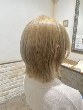 ネオリーブカップ 町田店(Neolive capu) ハイブロンド/ミルクティー☆ダブルカラー【町田駅】