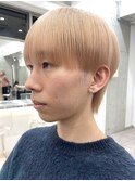 ガイルヘアメンズアッシュグレージュカラーシルバーカラーダブル