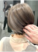 インナーカラーショート