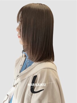 ラレイ ハラジュク(Lalei harajuku) 原宿グレージュニュアンスカラーカーキアッシュアースカラー暗め