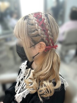 アイビー 新宿(IVY) りぼん編みかけツイン