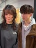 《後藤海音限定》イメチェン！カット+カラー+パーマ+高濃度炭酸泉