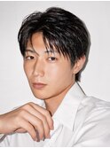 メンズ波巻きツイスパニュアンススパイラルスパイキーショート