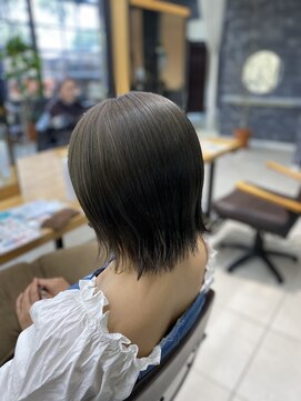 ラウル(Laulu) くびれヘア/アプリコットオレンジ/夏のヘアアレンジ/佐倉