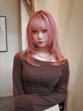 シティ 薬院(SITY.) 薬院 ブリーチカラー レイヤーカット パーマ