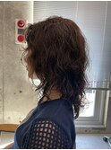 ニュアンスパーマ/ウルフカット[万代/新潟駅］