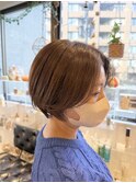 丸みショートボブ