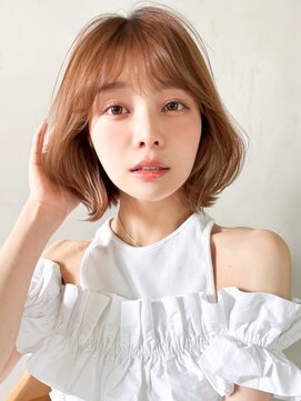 リヤン 表参道(lyann) 斜めバングうる艶髪イメチェン大人ガーリーモテ髪#541g0113