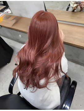 アンジェリカ 立町店(ANGELICA) ピンクベージュ×巻きスタイリング