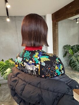 エムドットヘアーサロン(M. hair salon) 【栗本浩司】大人の外ハネボブ
