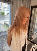 ブロンド/カラー/ブリーチ/倉敷/ワンホンヘア/レイヤーカット