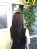 【新規】［髪質改善フルコース］カット＋ストレート＋カラー＋トリートメント