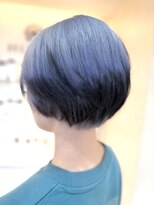 ヒビカ(HIBIKA)&nbsp;透けブルーシルバーブラック × 美フォルムショート